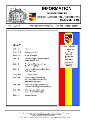 (618 KB) - .PDF - Marktgemeinde Scheiblingkirchen-Thernberg