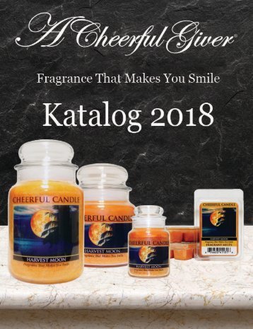 2018 A Cheerful Giver Catalog Bearbeitung