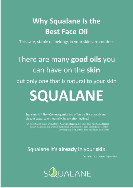 Why Squalane Is the 
