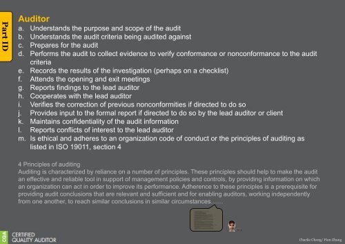 My Reading on ASQ CQA HB Part I-IA~IE-s