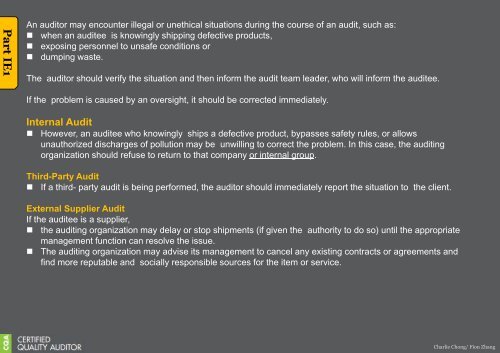 My Reading on ASQ CQA HB Part I-IA~IE-s