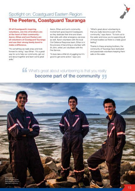 Coastguard New Zealand Annual Report 2018