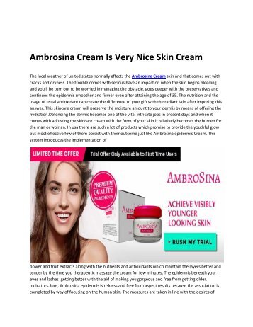 Ambrosina Cream pdf