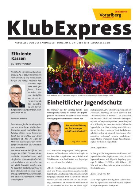 Klubexpress Oktober 2018