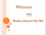 Private Airport Transportation Boston-converted