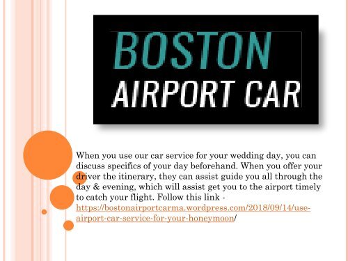 Private Airport Transportation Boston-converted