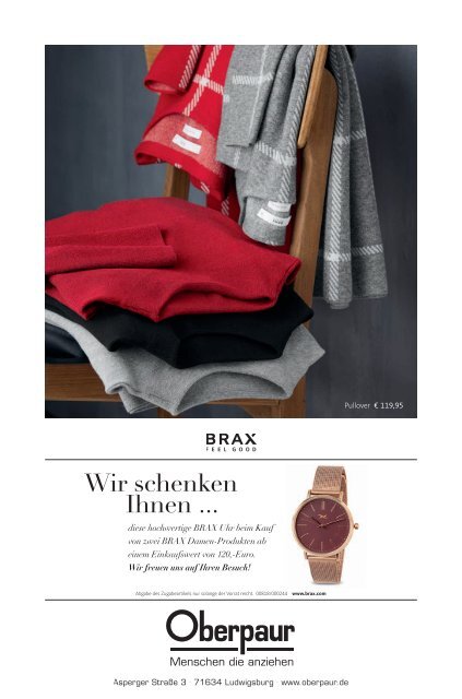 Oberpaur Ludwigsburg - Prospekt: BRAX_Women