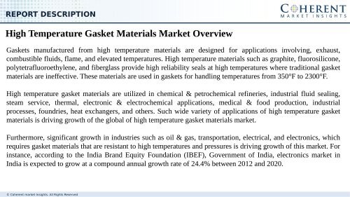 High Temperature Gasket Materials Market