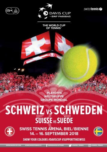 Davis Cup - Suisse vs Suède - 2018