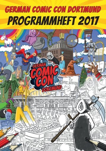 Programmheft German Comic Con Dortmund 2017