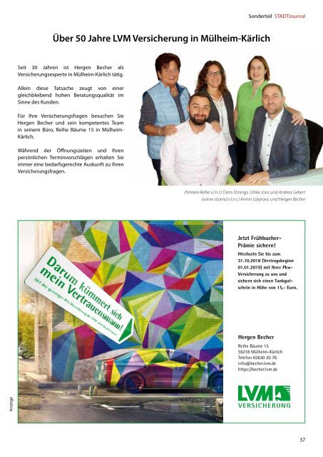 STADTJournal Ausgabe Oktober 2018