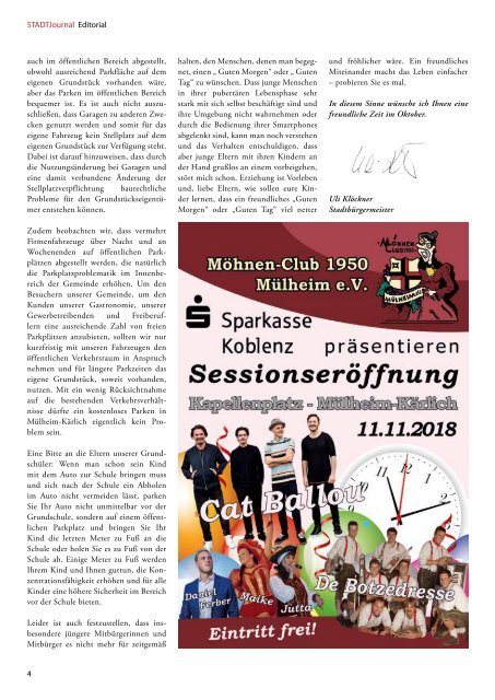 STADTJournal Ausgabe Oktober 2018