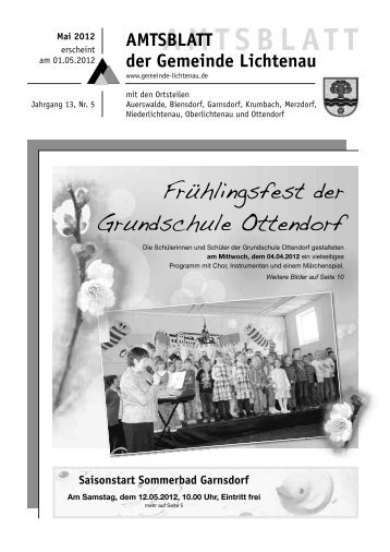 Die Drei Türme – Kirchennachrichten - Gemeinde Lichtenau