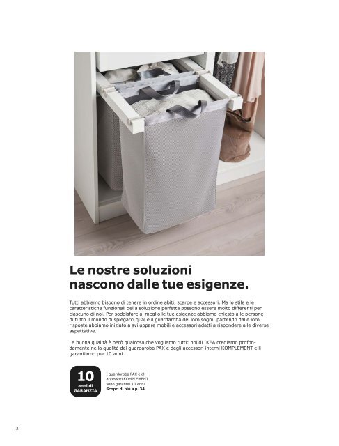 IKEA catalogo Guardaroba 2019