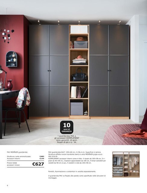 IKEA catalogo Guardaroba 2019