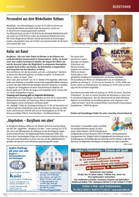 Reichswaldblatt - Oktober 2018