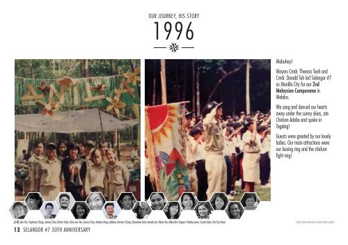 Selangor #7 30th Anniversary Booklet