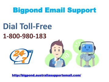 Bigpond Email Support 10-08