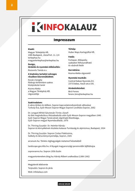 Infokalauz - Sopron (Online változat)