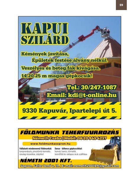 Infokalauz - Sopron (Online változat)