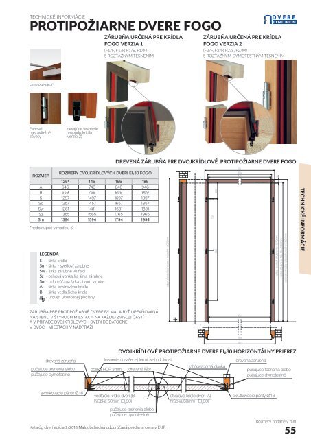 Dvere Centurion - KATALOG 2018 ed-2