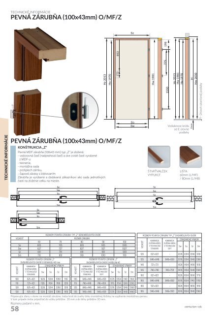 Dvere Centurion - KATALOG 2018 ed-2