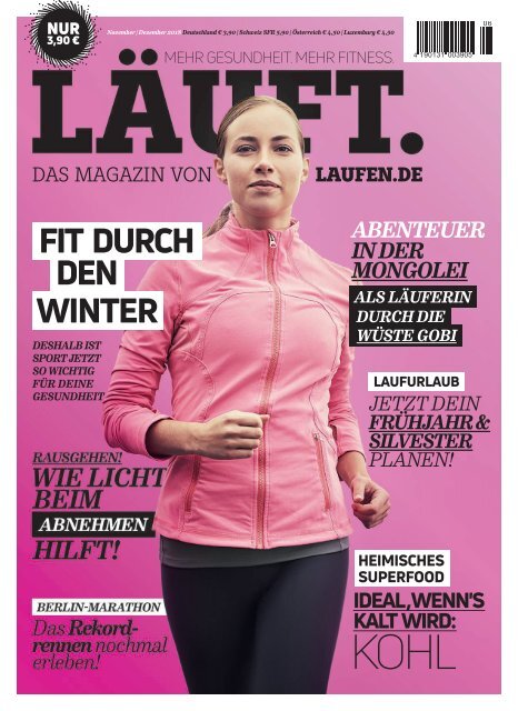 Leseprobe: LÄUFT. November/Dezember 2018