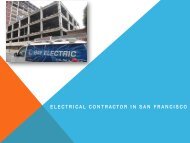 Electrical Contractor San Francisco