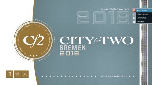 CITY for TWO BREMEN | Limitierte Ausgabe 2019