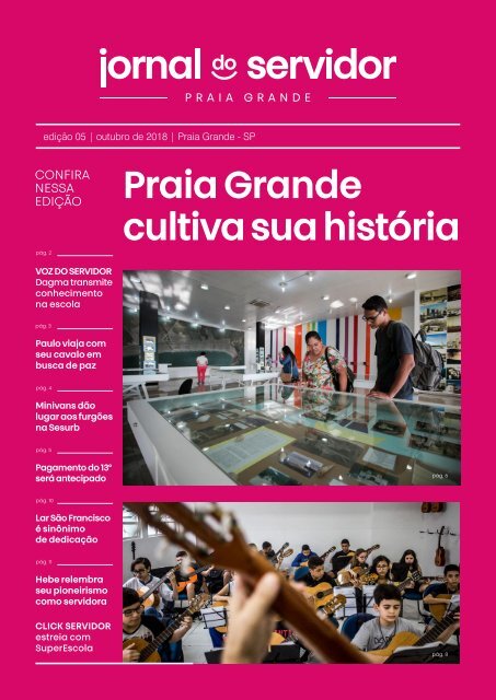 Jornal do Servidor - Praia Grande | Ed. 5 | Outubro 2018