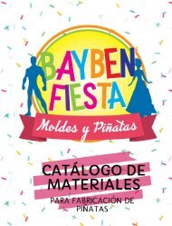 CATÁLOGO MATERIALES BAYBEN FIESTA