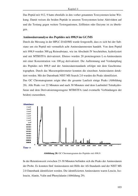 Isolierung und Charakterisierung von Bakterien aus ...