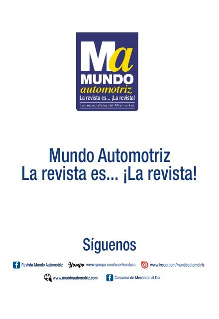 REVISTA MUNDO AUTOMOTRIZ 271 OCTUBRE 2018