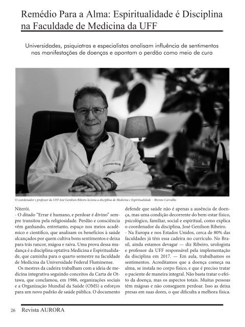 Revista Aurora no. 136 / 2018