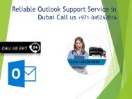 Reliable Outlook Support Service in Dubai