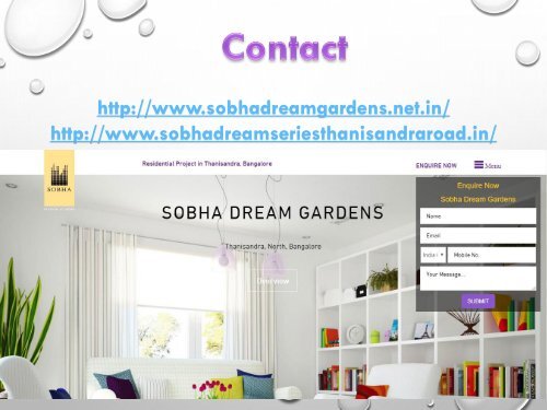 Sobha Dream Gardens Bangalore