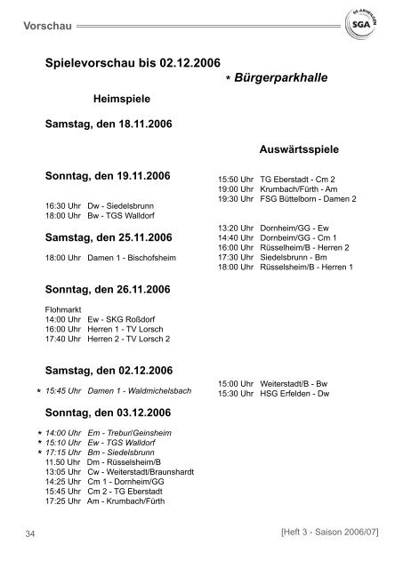 Heft 3 - SG Arheilgen eV