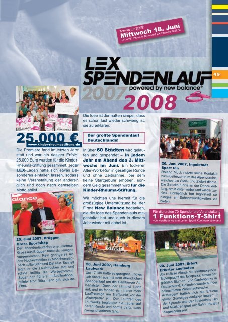 2008 - Lunge Lauf