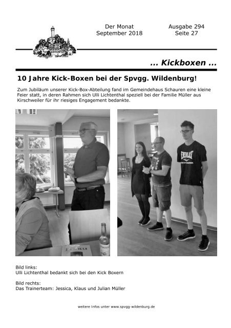 Ausgabe 294 - September 2018