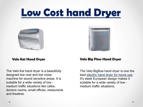 Hand Dryers