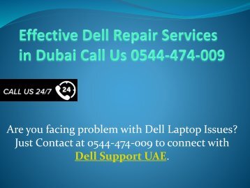 Effective Dell Repair Services in Dubai