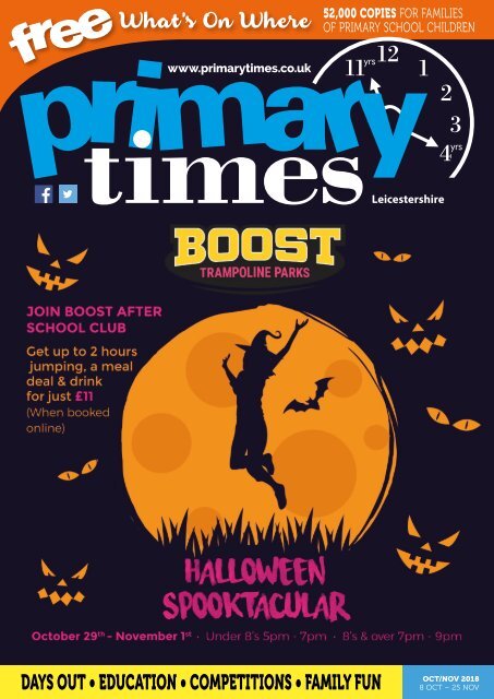 Primary Times Leicestershire October 2018