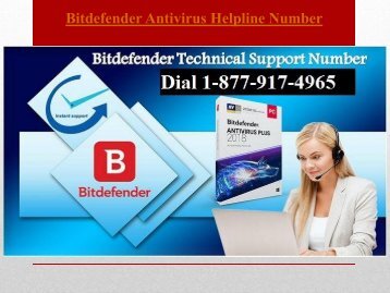 Dial Bitdefender Antivirus Helpline Number +1-877-917-4965
