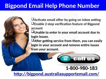 Bigpond Phone Number 1-800-980-183| Acquire Email Tech Help