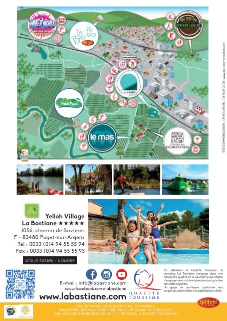 Brochure Camping La Bastiane 2019 