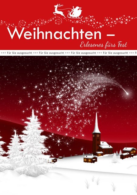 Weihnachten 2018 - Erlesenes fürs Fest