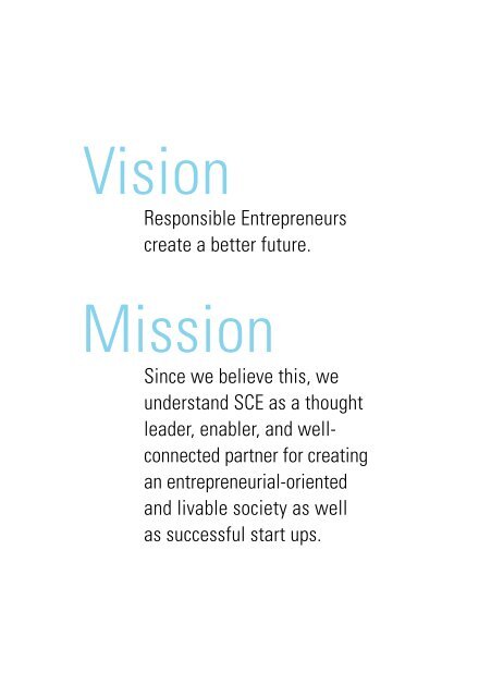 Image Brochure Strascheg Center for Entrepreneurship (SCE)