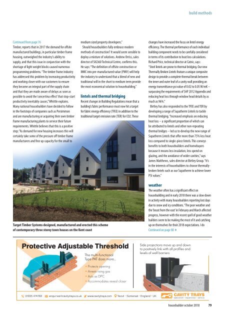 Housebuilder October 2018