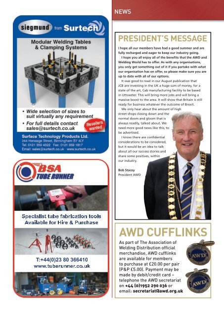 Welding World Magazine October 2018