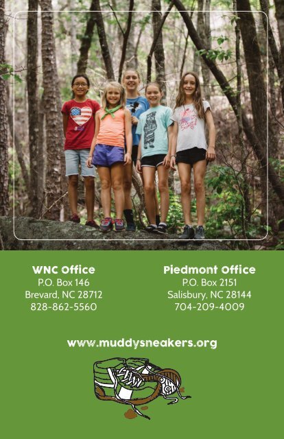 Muddy Sneakers Annual Report 2018